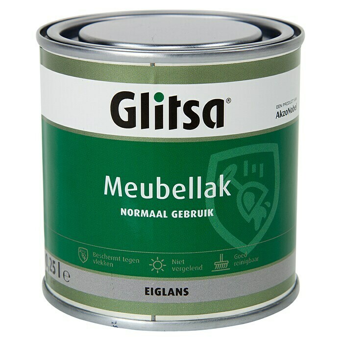 Glitsa Blanke lak Transparant (Transparant, Zijdeglans, 250 ml) | BAUHAUS