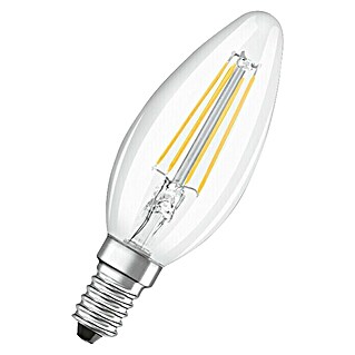 Osram LED-Lampe Tropfenform E14 matt (6 W, E14, Lichtfarbe: Warmweiß, Nicht Dimmbar, Kerzenform)