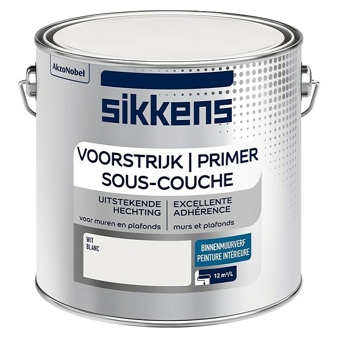 Sikkens Voorstrijk Wit (Wit, 2,5 l) | BAUHAUS