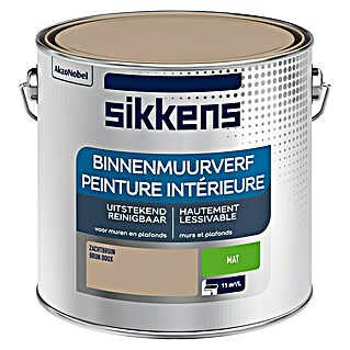 Sikkens Muurverf Zachtbruin (Zachtbruin, Mat, 2,5 l)