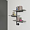 Walteco Wandregal 1 (Schwarz, Metall) | BAUHAUS