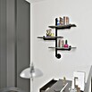 Walteco Wandregal 1 (Schwarz, Metall) | BAUHAUS