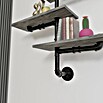 Walteco Wandregal 1 (Schwarz, Metall) | BAUHAUS