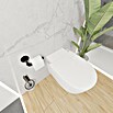 Walteco Wandregal Toilettenpapierhalter (Schwarz) | BAUHAUS