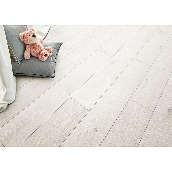 LOGOCLIC Hartvinylboden ElementPro Creamy Oak1.210 x 234 x 5 mm, Landhausdiele Mood Shot