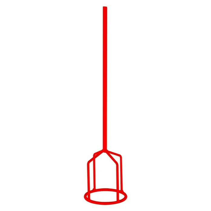 Rubi Varilla mezcladora manual ML-100 - Largo: 520 mm, Diámetro paleta de mezcla: 118 mm - Este agitador es ideal para mezclar pinturas, adhesivos y revestimientos. Es robusto, fácil de limpiar y perfecto para el entusiasta del bricolaje.