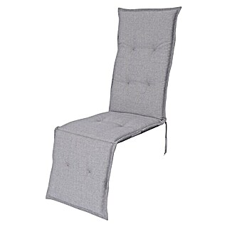 Sunfun Exclusive-Line Liegenauflage Deckchair (Hellgrau, Polyester, L x B x H: 121 x 49 x 6 cm)