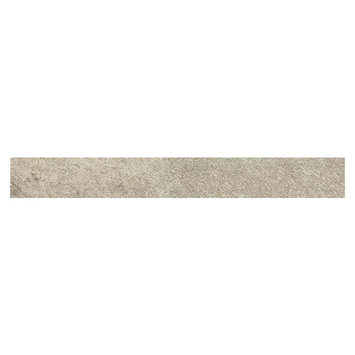 Atlas Concorde Solution Regent Sockelfliese Ivory - 7,2 x 60 cm, Beige/Braun, Matt - Betonplatte in neutralem Farbton, ideal für moderne und minimalistische Designs, vielseitig einsetzbar und langlebig.