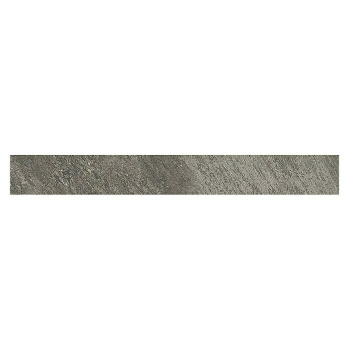 Sockelfliese Regent Grey (7,2 x 60 cm, Grau, Unglasiert)