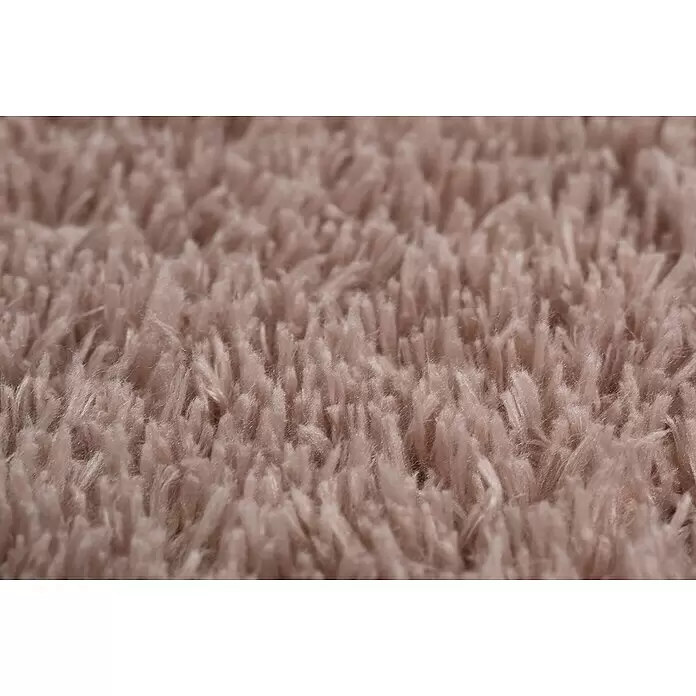 Hochflorteppich Sugar - Rosa, 180 x 120 cm, 100 % Polyester - Detailaufnahme