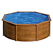 myPool Feeling Pool-Komplettset (Ø x H: 350 x 132 cm, 12 m³, Holz)