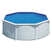 myPool Pool-Set Feeling (Durchmesser: 460 cm, Höhe: 120 cm, 19.000 l, Weiß)