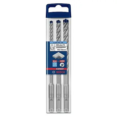 Bosch Expert Bohrer-Set SDS Plus-7X