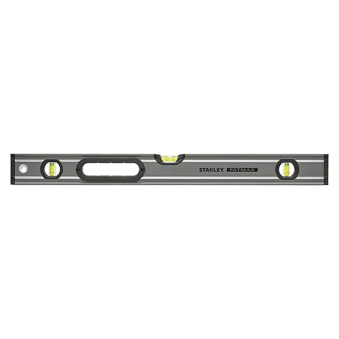 Stanley FatMax Nivel de burbuja XTREME™ - Gris - El nivel Stanley Fatmax es una herramienta robusta para una alineación precisa, ideal para proyectos de construcción y bricolaje.