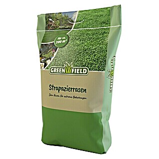 Greenfield Rasensamen Strapazierrasen (5 kg, 200 m²)