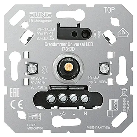 Jung  LED-Dimmer Universal 1731 DD