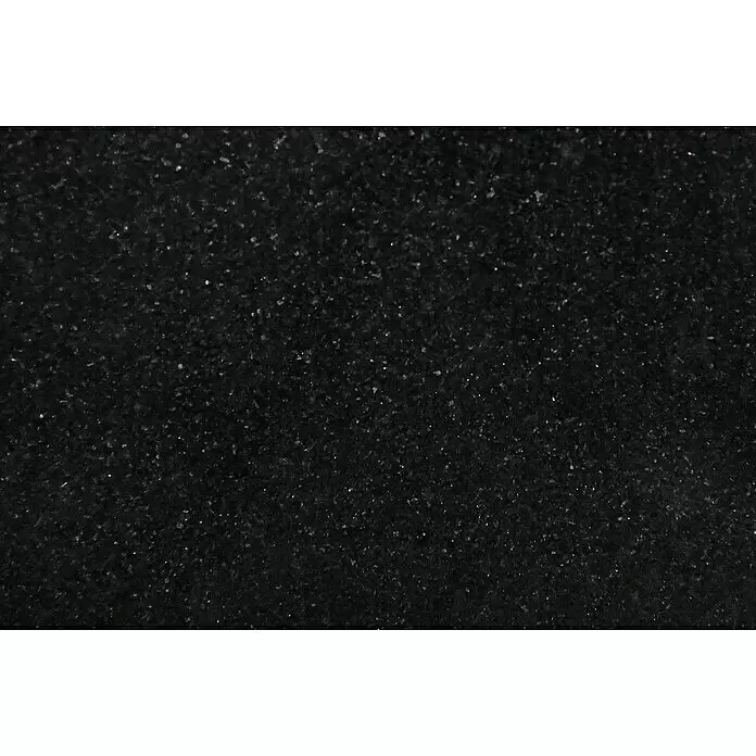 Fensterbank Absolute Black - 240 x 30 x 2 cm, Schwarz, Naturstein - Detailaufnahme