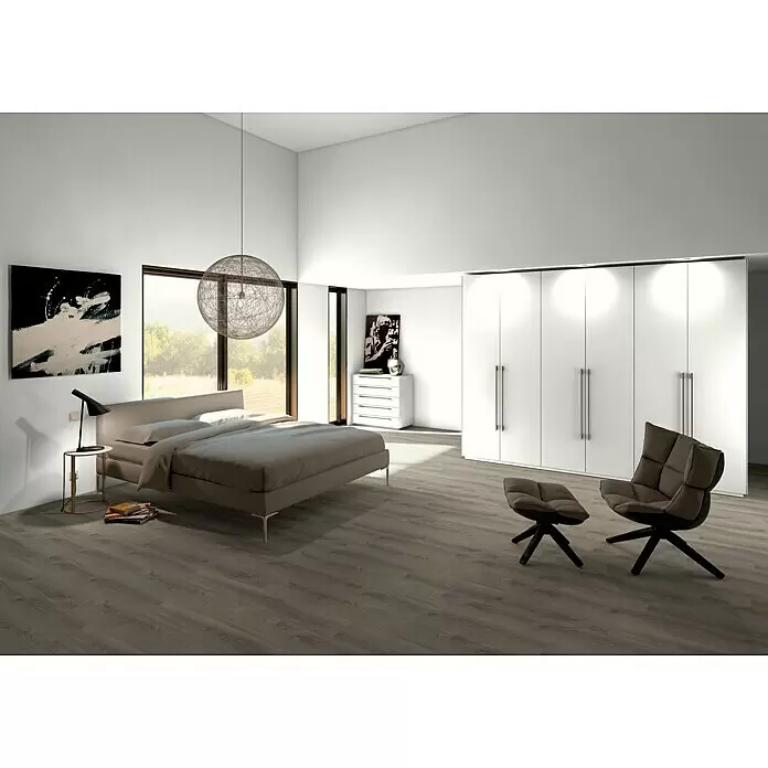 b!design Vinylbodenmuster Isocore Inside Eiche Sterling - 280 x 160 x 7 mm, Landhausdiele - Stimmungsaufnahme