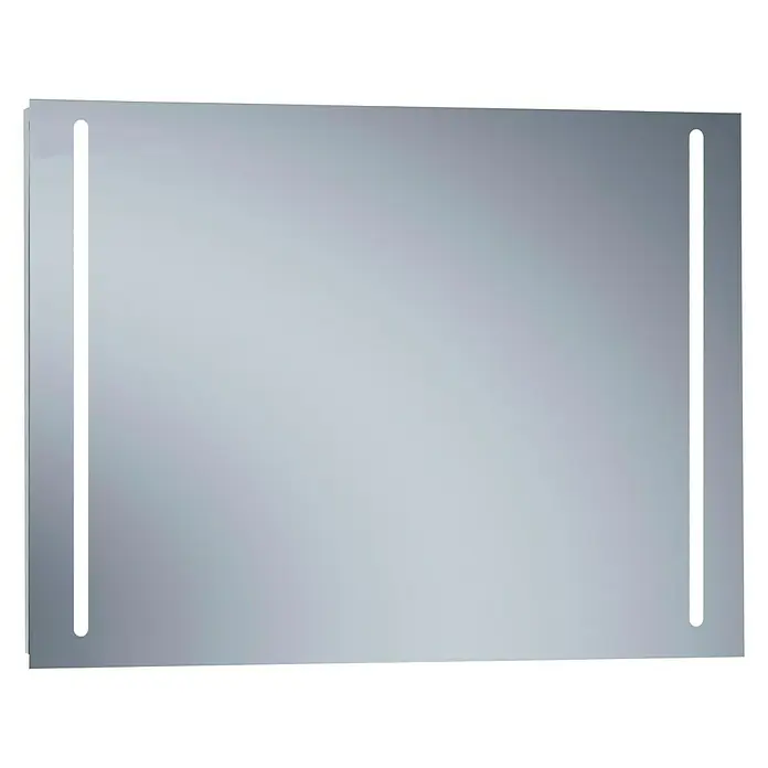 Espejo con luz Eco Twoled - 120 x 80 cm - Moderno espejo rectangular con iluminación LED lateral. Su diseño elegante lo hace ideal para cualquier baño.
