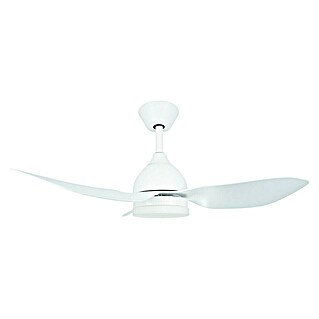 Arte confort Ventilador de techo Sidney (Blanco, 91,4 cm, 24 W, Blanco cálido)