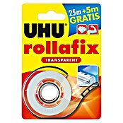 UHU Klebefilm mit Abroller Rollafix (1 x Kleinroller, 1 x Rolle 19 mm x25 m +5 m gratis) | BAUHAUS