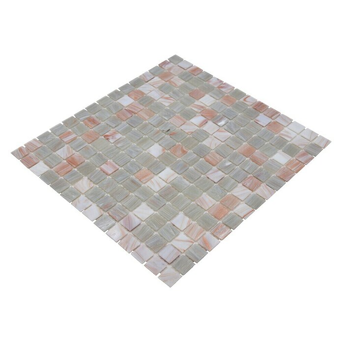 Mozaïektegel vierkant Uni GM GSL 510 (32,7 x 30,5 cm, Beige, Glanzend) | BAUHAUS