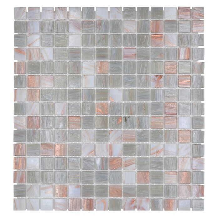 Mozaïektegel vierkant Uni GM GSL 510 (32,7 x 30,5 cm, Beige, Glanzend) | BAUHAUS