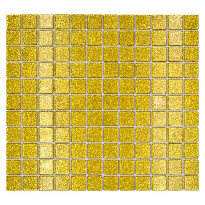 Krullint Metallic Glanzend Embossed Goud 10mm x 250 meter Krabbendam