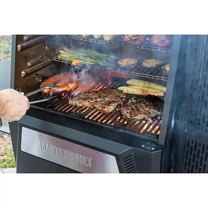 Masterbuilt Holzkohlegrill Gravity 560 Digital - Grillfläche (B x T): 56 x 38 cm, Schwarz - Detailaufnahme
