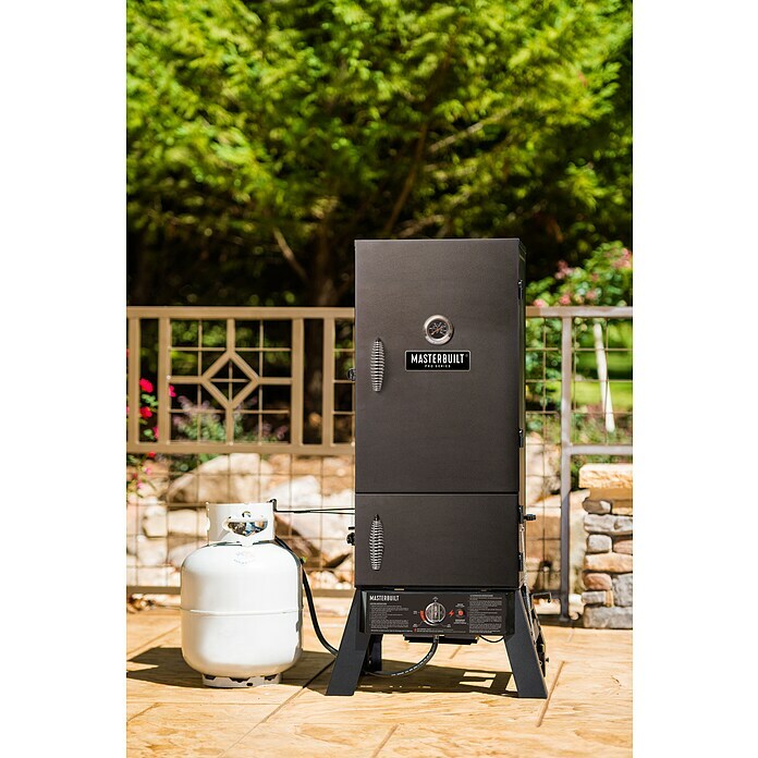 Masterbuilt Smoker Dual Fuel 230SL x B x H: 52,1 x 53,6 x 110,5 cm, Stahl Mood Shot