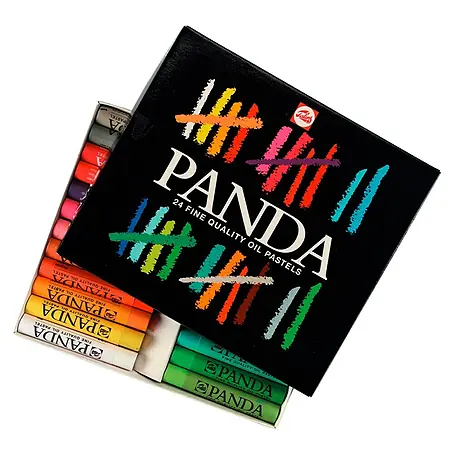 Talens  Set de tizas pastel al óleo Panda