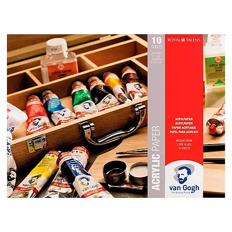 Talens Van Gogh Bloc de papel para pintura acrílica