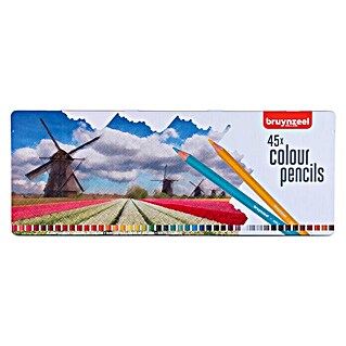 Talens Bruynzeel Set de lápices de dibujo Holanda (45 ud., Multicolor)
