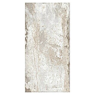 Porculanska pločica Flatiron (60 x 120 cm, Bijele boje, Mat)