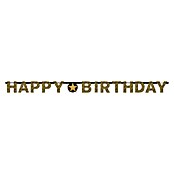 Girlande Partykette Sparkling Celebration (213 cm, Gold, Happy Birthday, Papier) | BAUHAUS