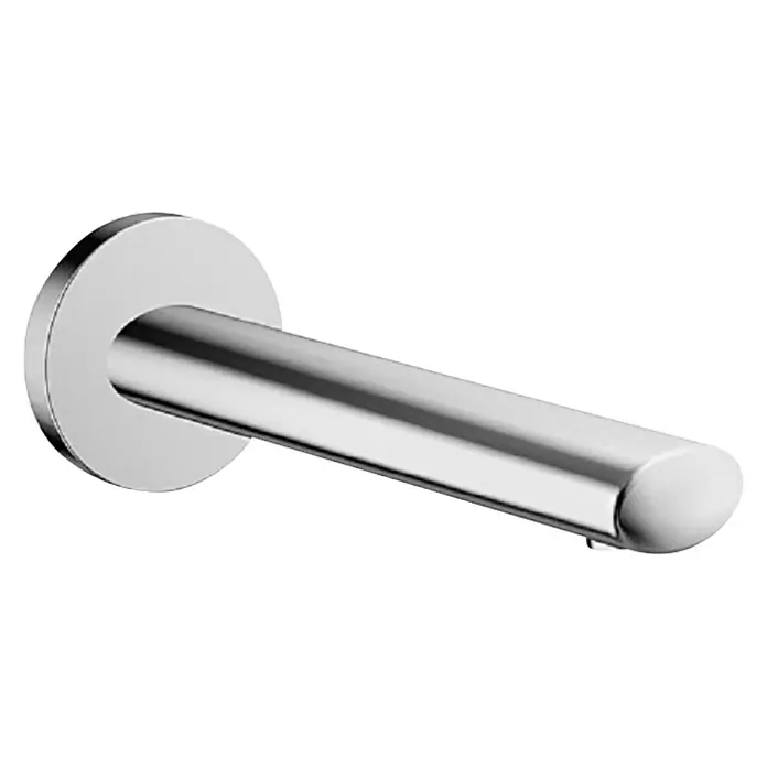 Hansa Ronda Wanneneinlauf - Chrom - Glänzender Chrom-Wandwasserhahn mit rundem Design für moderne Badezimmer. Elegantes und minimalistisches Erscheinungsbild.
