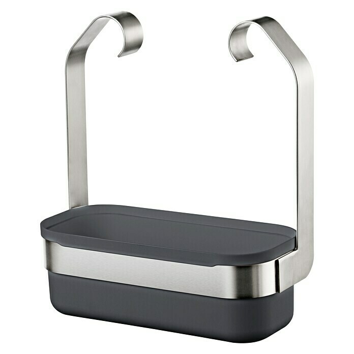 Camargue Douchekorf Ebba (b x h: 24,4 x 27 cm, Grijs, Gesatineerd) | BAUHAUS