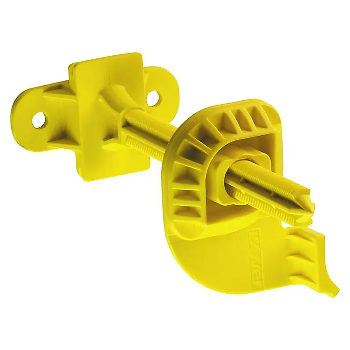 Isover Clips Optima 75/160 - 40 ud. - Separador de pared amarillo para radiadores para facilitar el montaje en paredes, fabricado en plástico duradero para un rendimiento duradero.