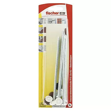 Fischer  Fensterrahmenschraube FFS 7,5 x 152 T30