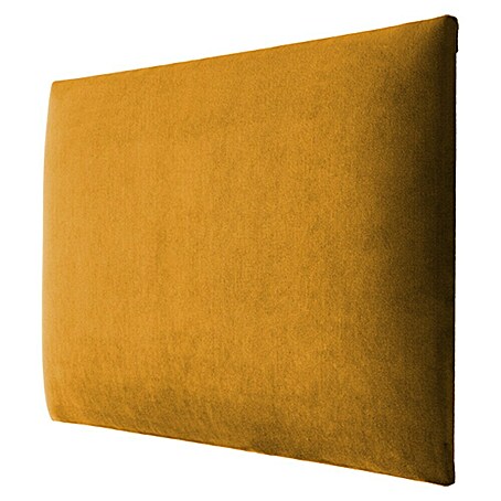 Fllow Wandpolster Velvet (Ocker, L x B: 60 x 30 cm)