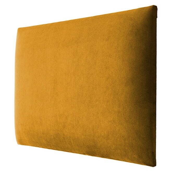 Fllow Wandpolster Velvet (Ocker, L x B: 60 x 30 cm)