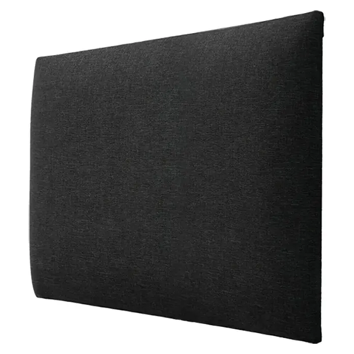 Fllow Set de paneles de pared acolchados Set Inari A1 - 270 x 150 cm, Antracita - Panel acústico en gris oscuro. Ideal para reducir el ruido y mejorar la acústica de la habitación, perfecto para estudios u oficinas.