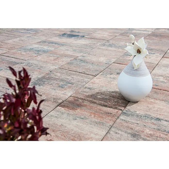 Diephaus Terrassenplatte Vallejo - 60 x 30 x 4 cm, Muschelbeige, Beton - Elegante Pflastersteine in sanften Farbtönen, die eine beruhigende Atmosphäre schaffen. Perfekt für stilvolle Terrassen und Gartenwege.