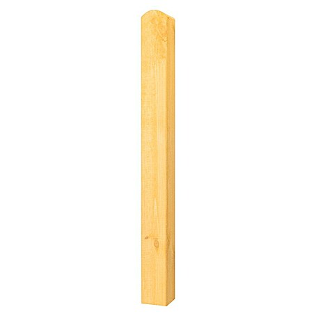 Holzpfosten Regensburg (L x B x H: 9 x 9 x 100 cm, Kiefer/Fichte)