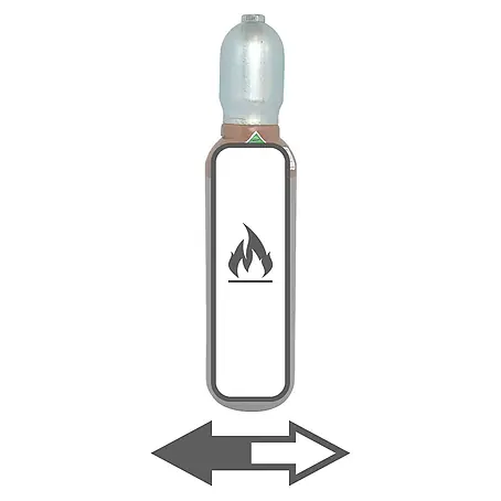 Tyczka Energy  Ballongas-Füllung