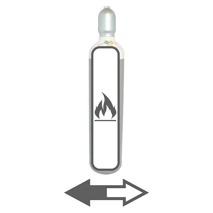 Tyczka Energy Sauerstoff-FüllungPassend für: Tyczka Energy Sauerstoff-Flaschen, Inhalt: 20 l Front View