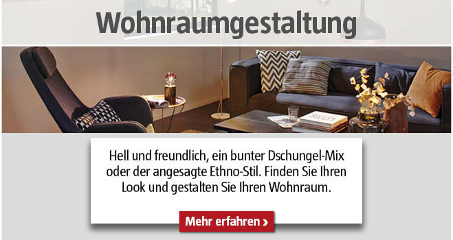 Verschiedene Stile für das Lieblingszimmer 