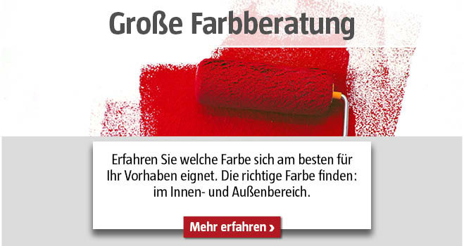 Große Farbberatung