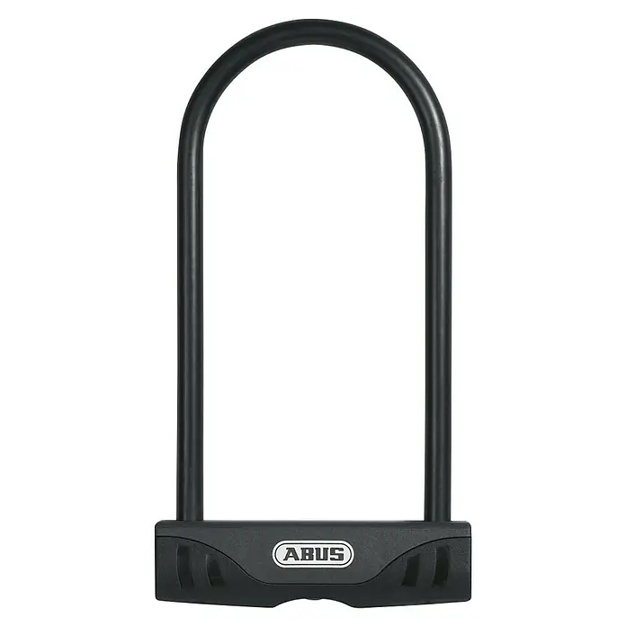 Abus Candado de estribo 32/150HB230 + USH - Negro - Un candado en U ABUS, ideal para asegurar bicicletas y otros objetos de valor contra robos. Robusto y fiable.