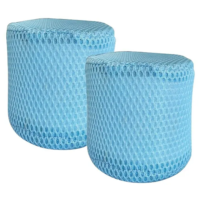 Cartucho filtrante - Específico para: Hidromasaje Treviso, 2 ud. - Dos bolas de lavandería azules y cilíndricas con una estructura de malla para proteger la ropa en la lavadora.